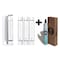 Drinkpod FIZZpod Soda Maker w/CO2 Cylinder- Fizzy Drink Machine w/3 PET Bottles, 3 Caps, 1 Carbonator Cap DPFZPOD1KW-CO2 - alternate 2